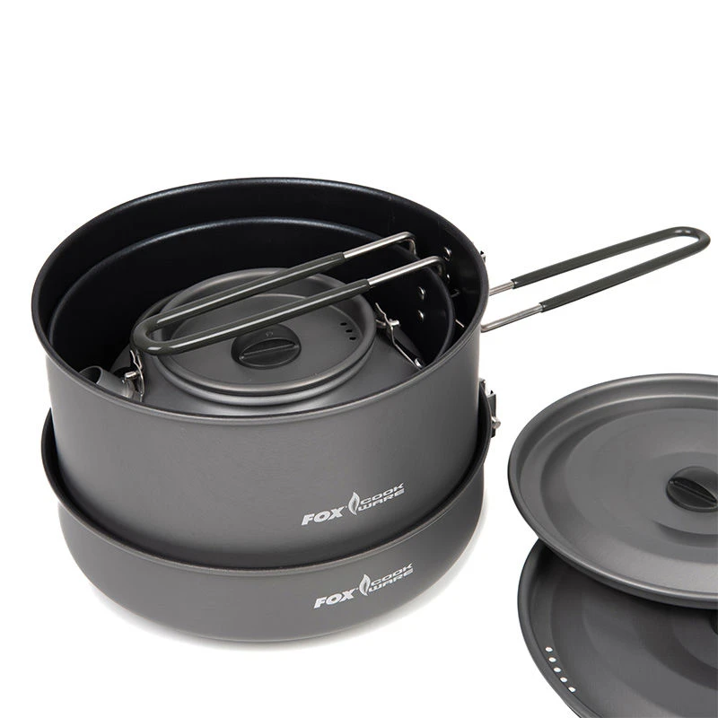 Fox Cookware 4 Piece Deluxe Cook Set